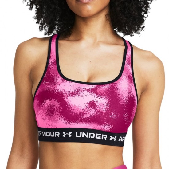 UNDER ARMOUR Reggiseno sportivo Armour® Mid Crossback Printed da donna